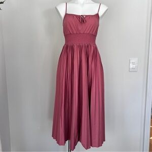 J.Crew Pleated Pink Dress